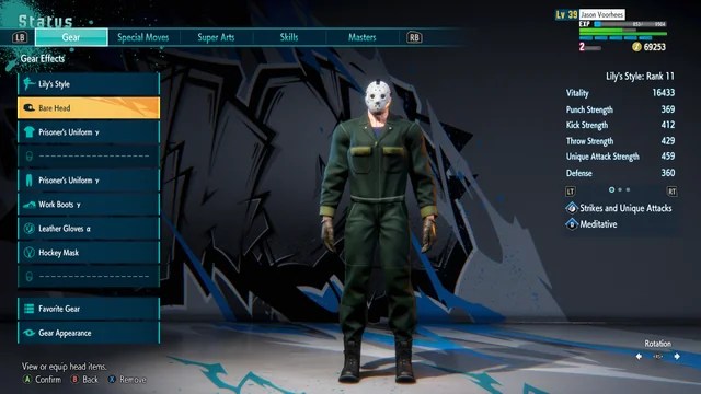 Jason Voorhees Character Recipe (Created by <!-- raw HTML omitted -->u/GIJobra<!-- raw HTML omitted -->)