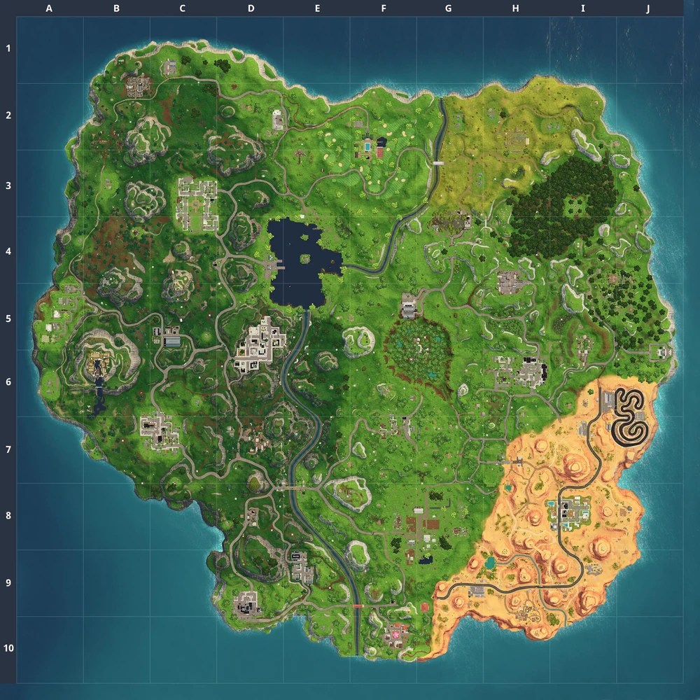 Season 5 map