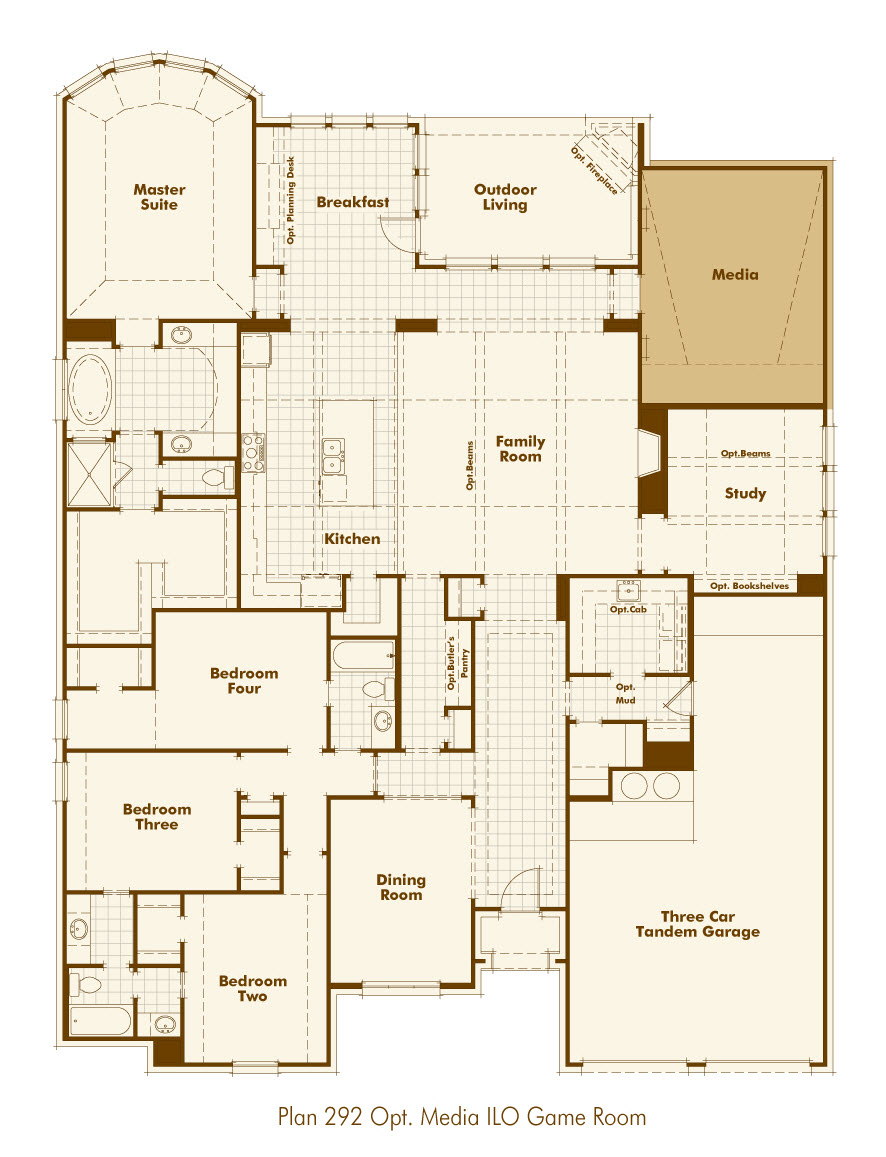New Home Plan 292 in Frisco, TX 75035