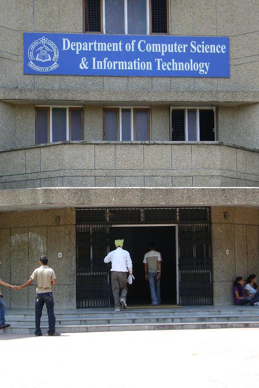 Jammu University Departments Computer Science