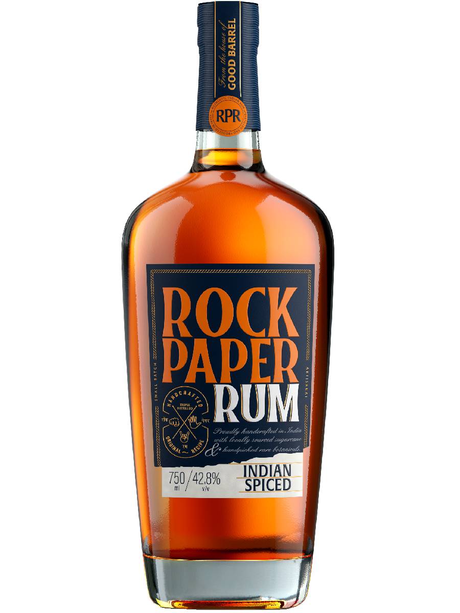 ROCK PAPER RUM INDIAN SPICED Download Living Liquidz App