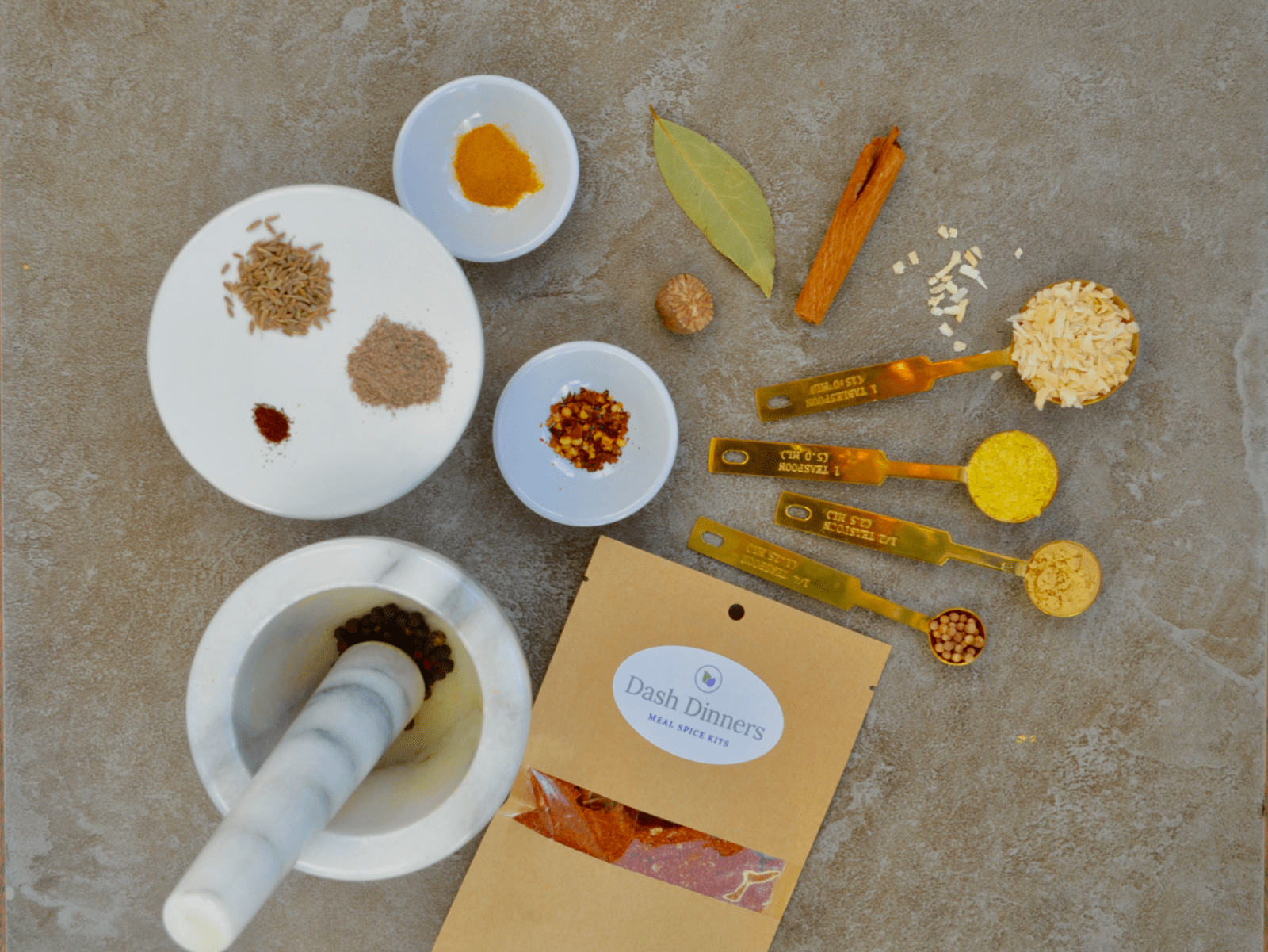 Curry Spice Kit, 0.8 oz, for 1pan dinner Market Wagon Online