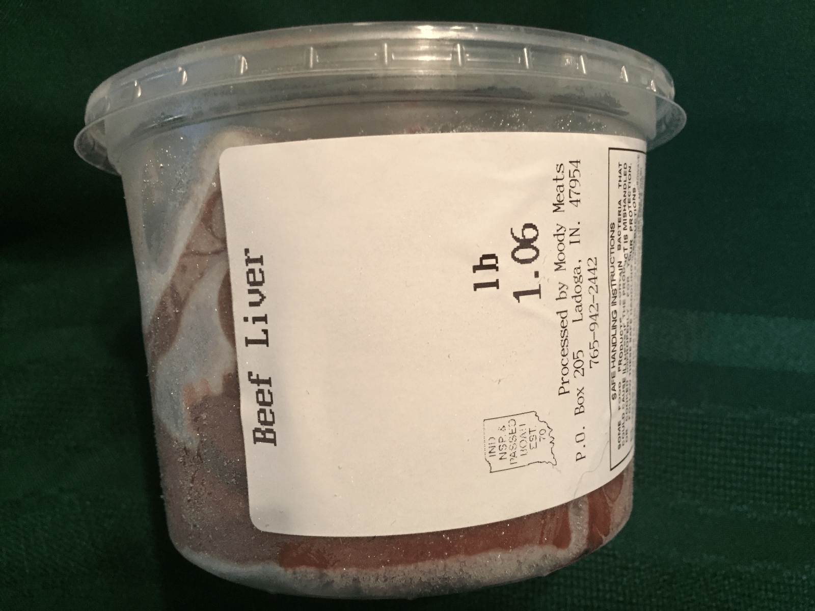 Calf liver (.80 to 1.00 lb.) Market Wagon Online Farmers Markets