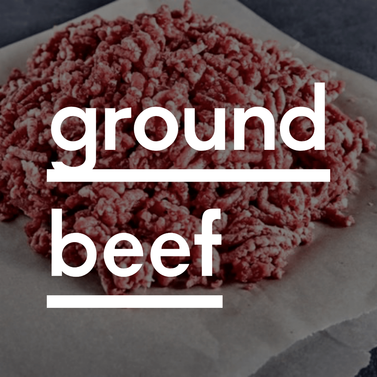 Ground Beef, 1LB (GrassFed, Grain Finished) Market Wagon Online Farmers Markets & Local