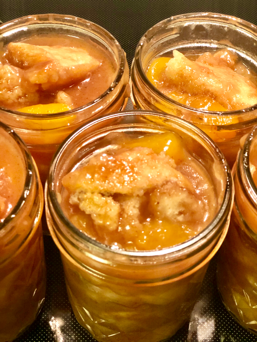 Peach Cobbler in a Jar Market Wagon Online Farmers Markets & Local