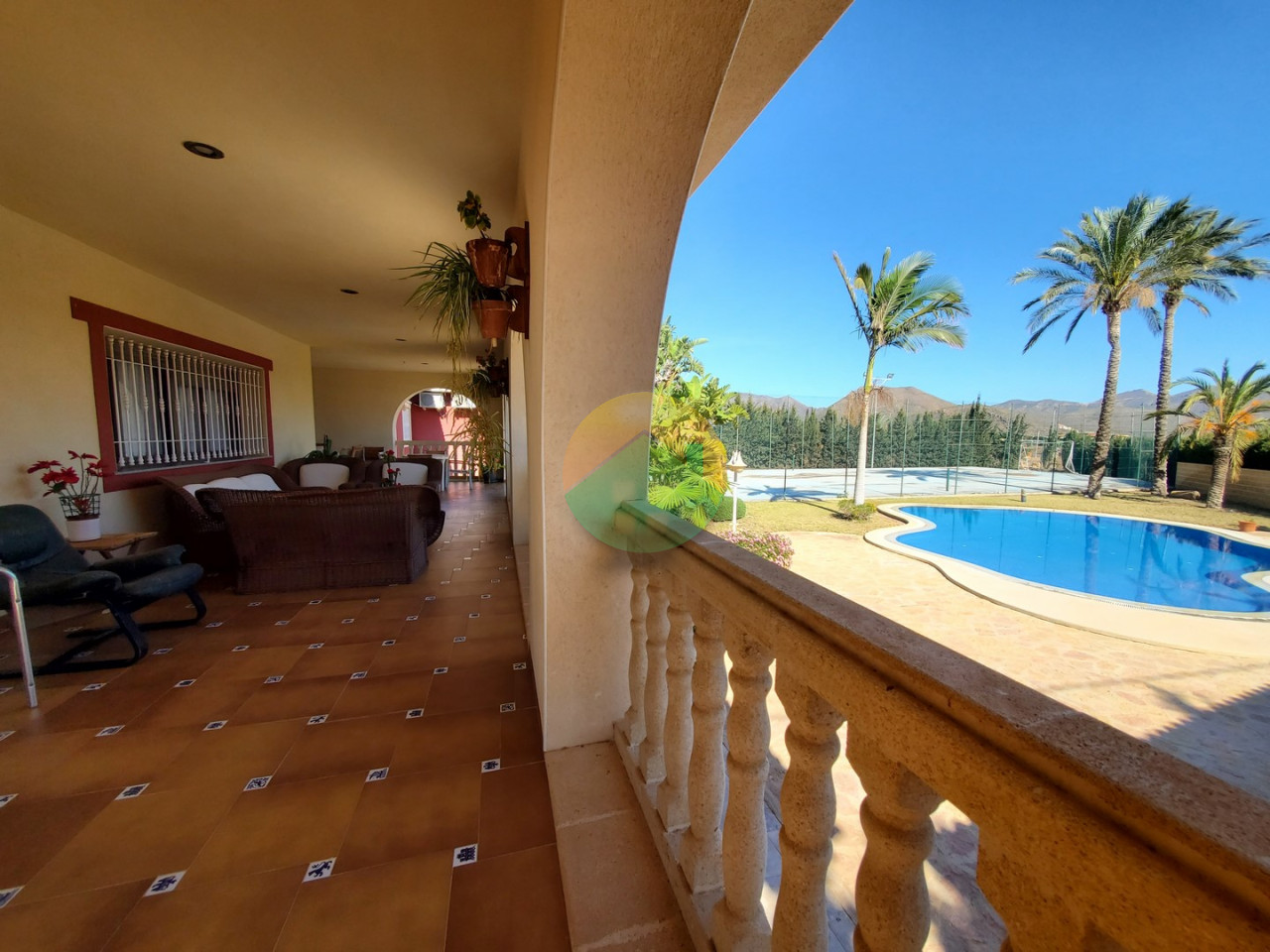 A beautiful detached villa for sale in Isla plana, puerto de mazarron