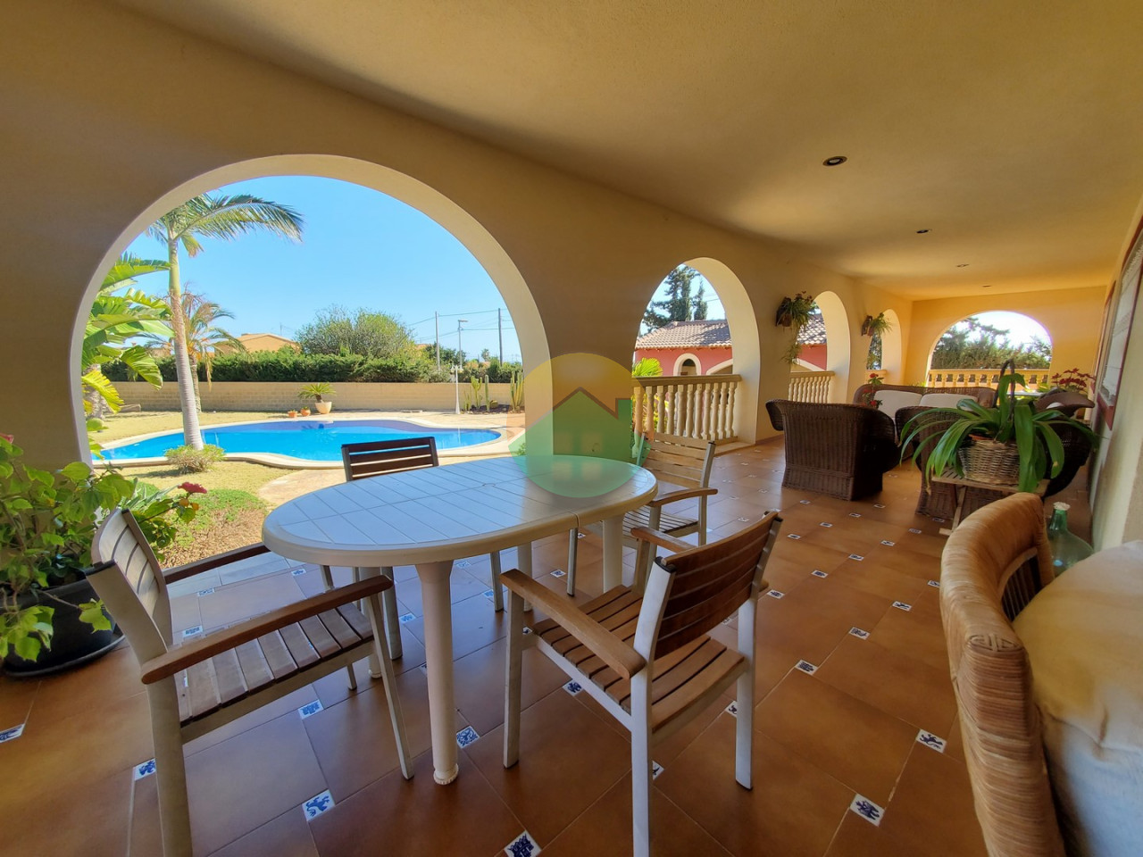 A beautiful detached villa for sale in Isla plana, puerto de mazarron