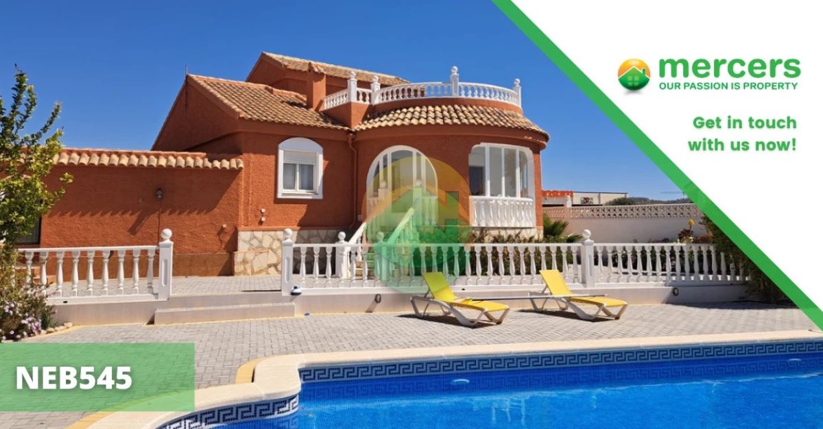 NEB545 3 Bedroom, 3 bathroom Detached For Sale in Camposol Mercers