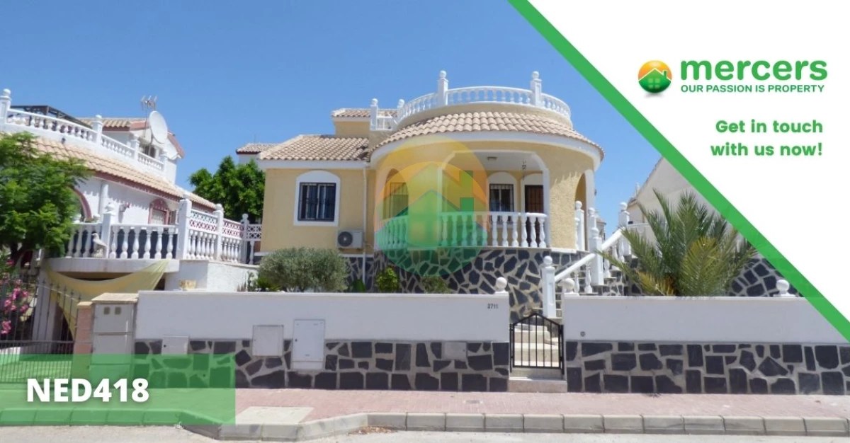 Detached villa for sale in Camposol. Mazarron. Costa Calida. 3 bedrooms