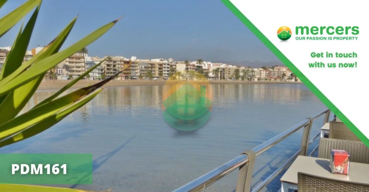 A 3 bedroom, 1 bathroom Apartment for sale in Puerto de Mazarrón Mercers