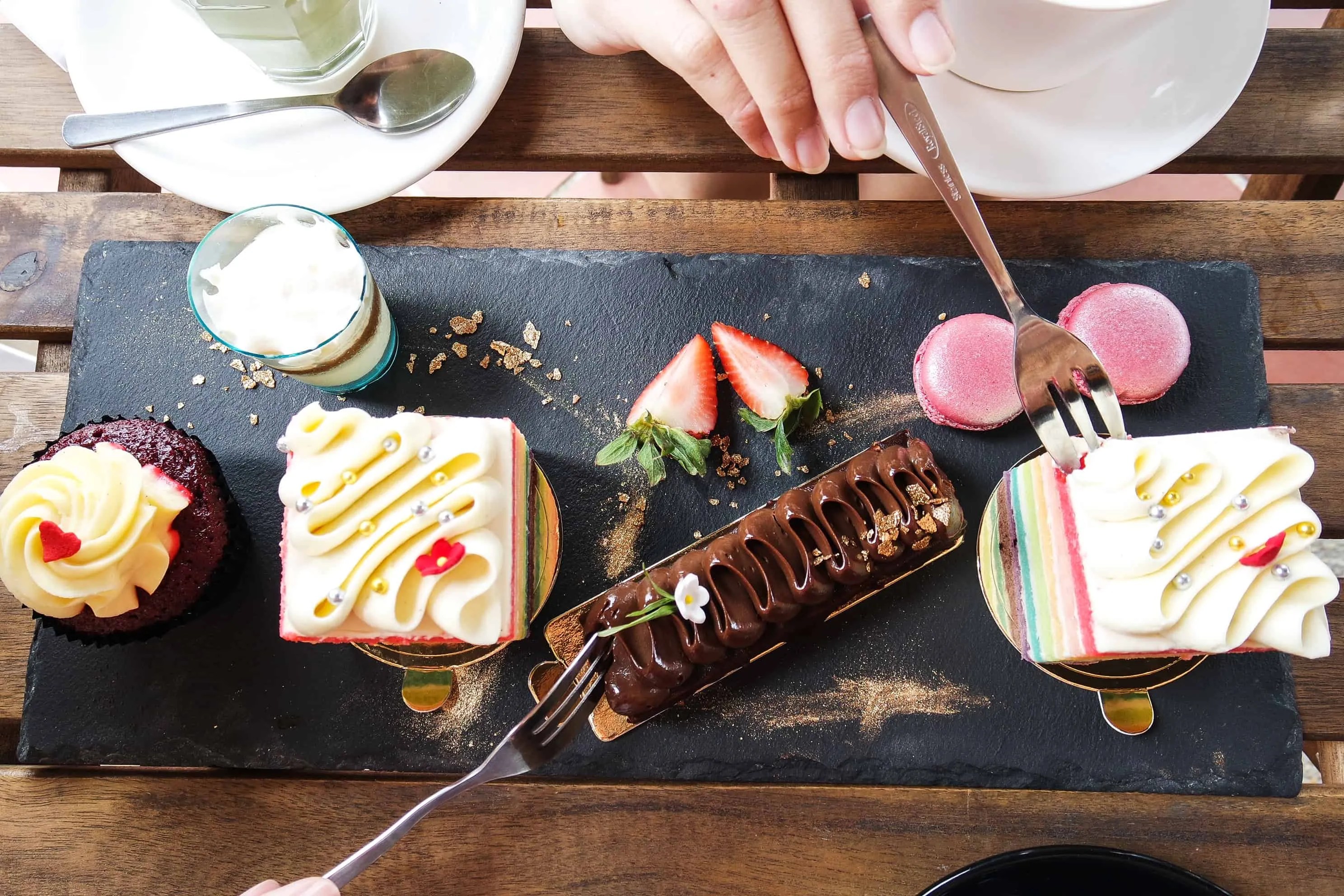 The Bakery Chef Excellent Rainbow Cake in the Heartland of Bukit