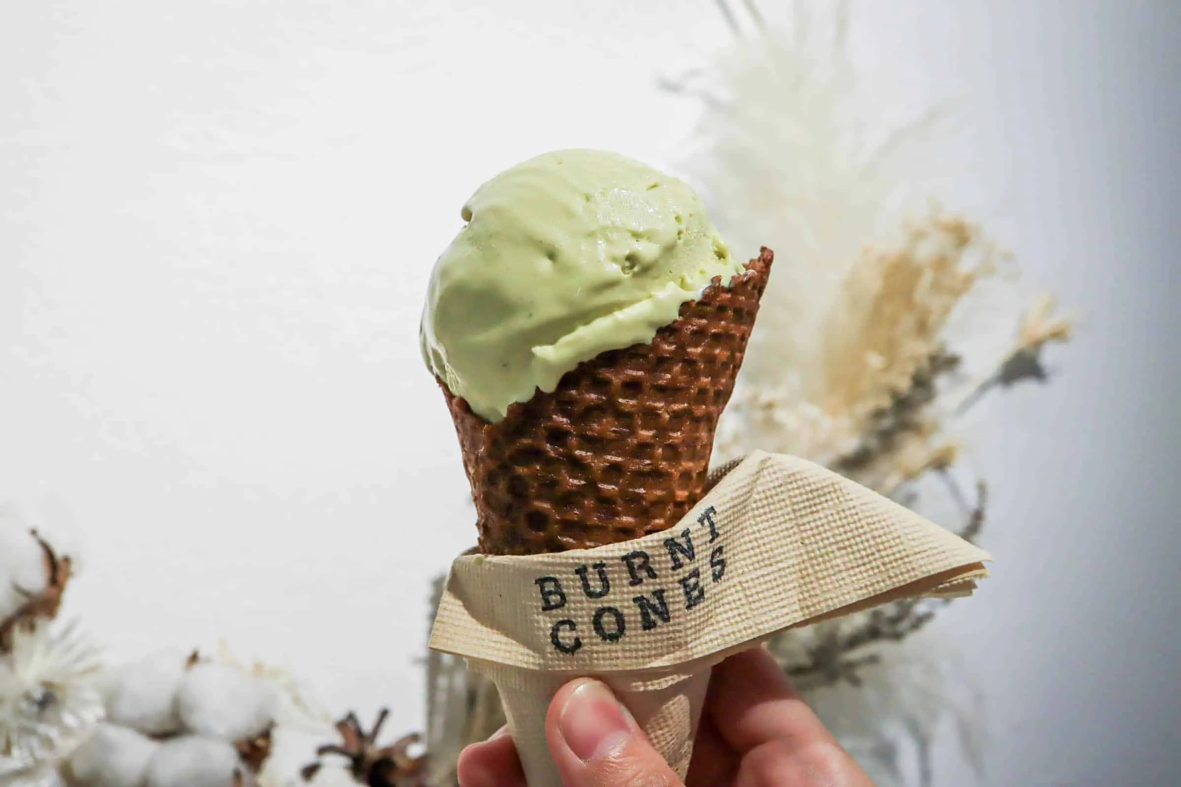 Burnt Cones Unique Gelato, Fluffy Waffles & Good Coffee All Day Miss Tam Chiak