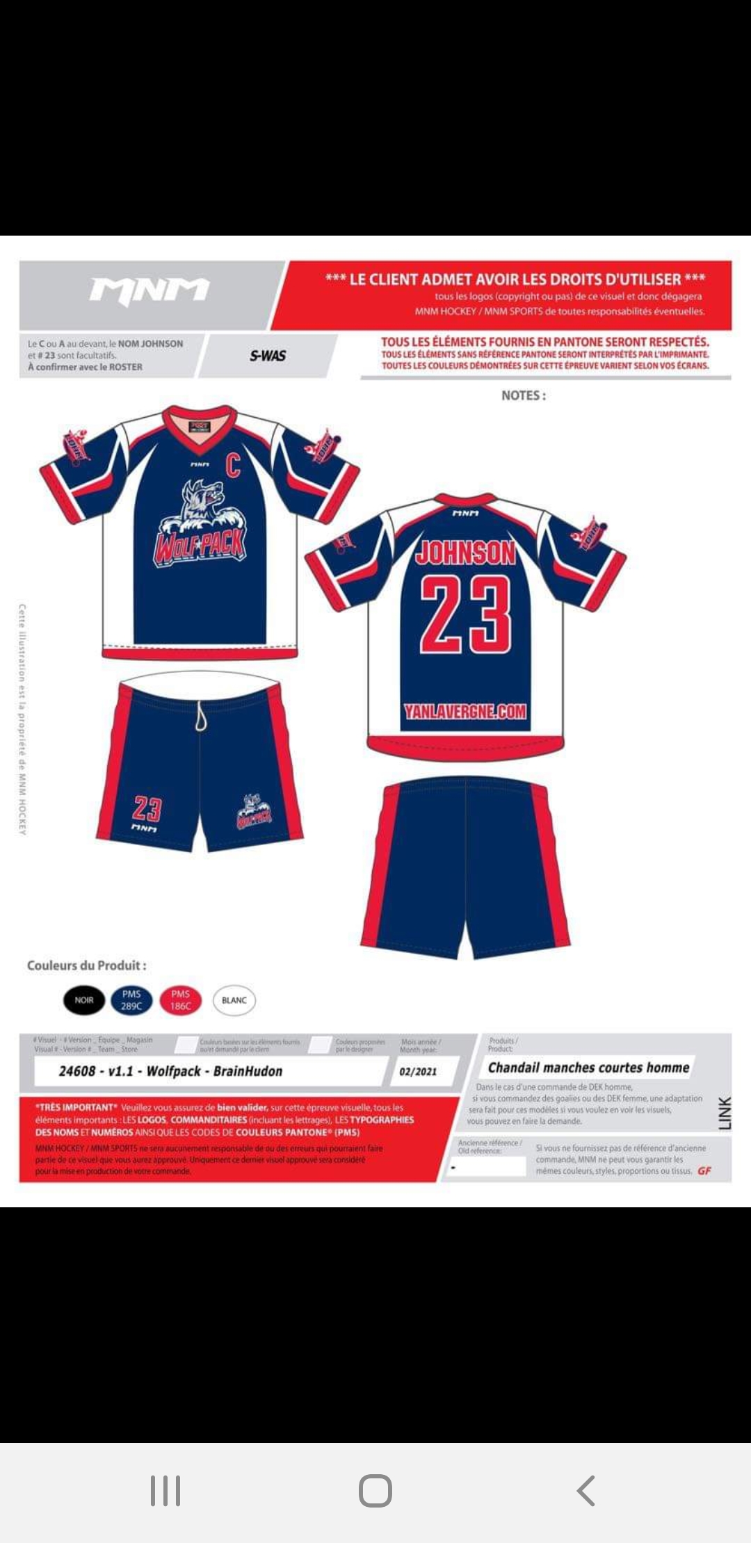 NBHPA Joueur Dek Hockey TroisRivières