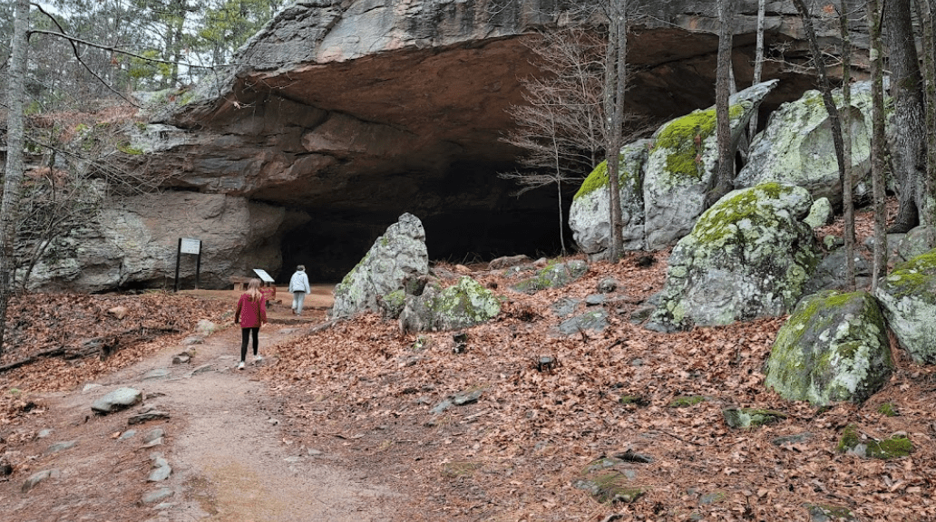 Follow This 1/4Mile Trail In Arkansas To A Hidden Cave, Unique Rock