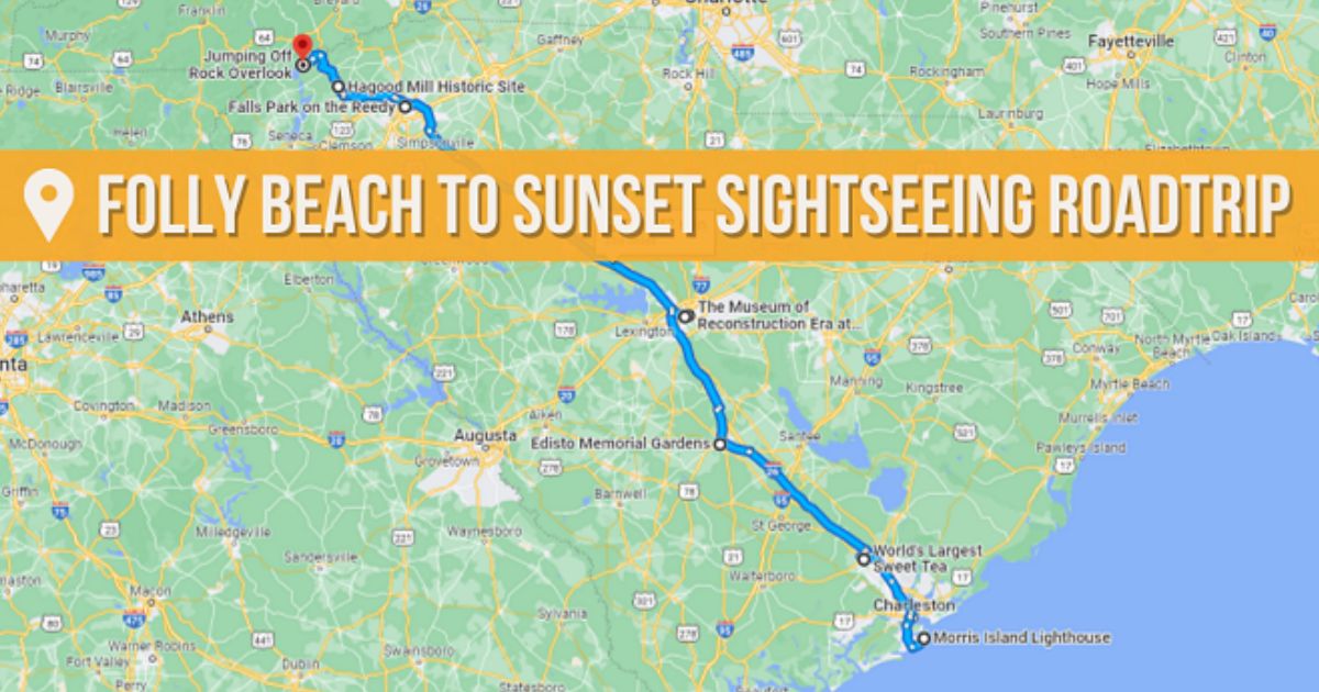 The Most Affordable South Carolina Road Trip Takes You To 9 Stunning