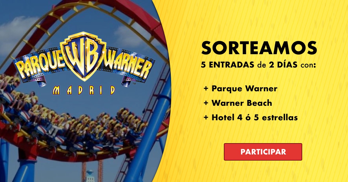 Entradas para Parque Warner. Oferta 40