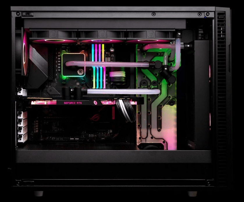 Distribution Block Water Cooling