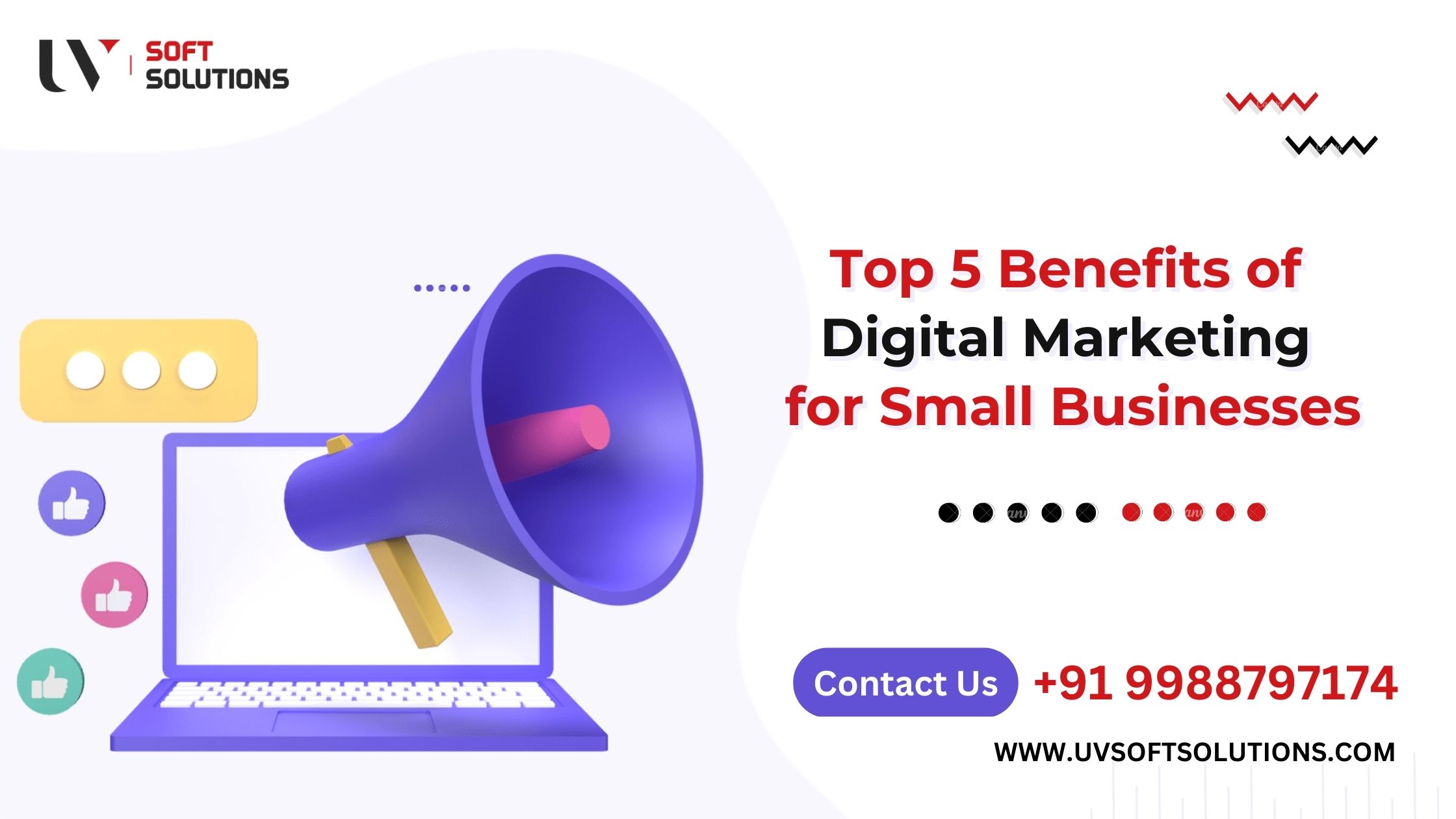 Top 5 Benefits of Digital Marketing for Small Businesses