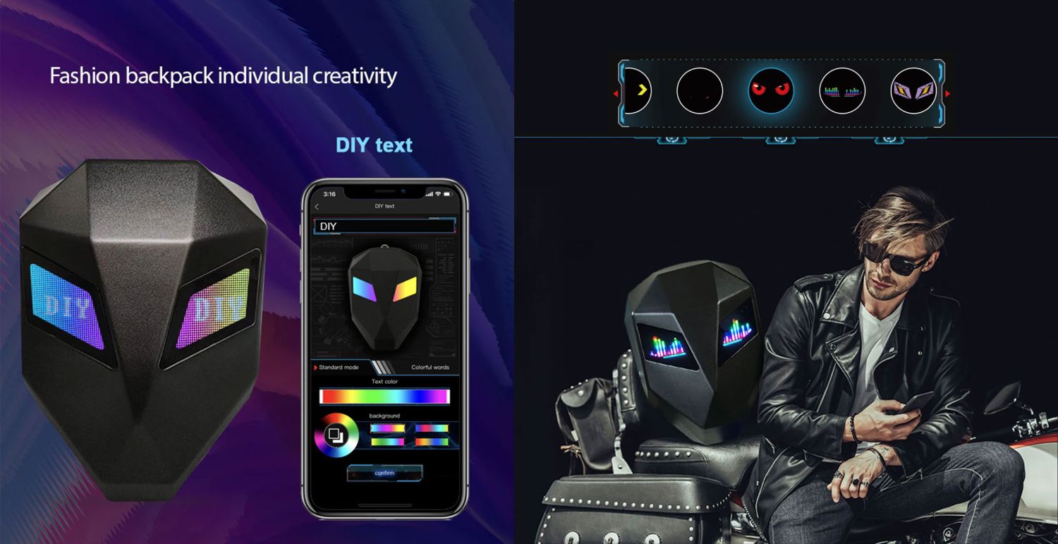 CRELANDER Deadpool LED Backpack Price in Bangladesh