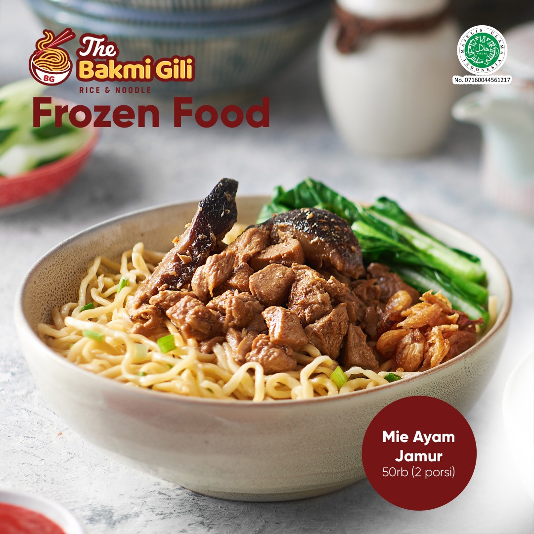 Mie Ayam Jamur 2pcs Nano Frozen Food