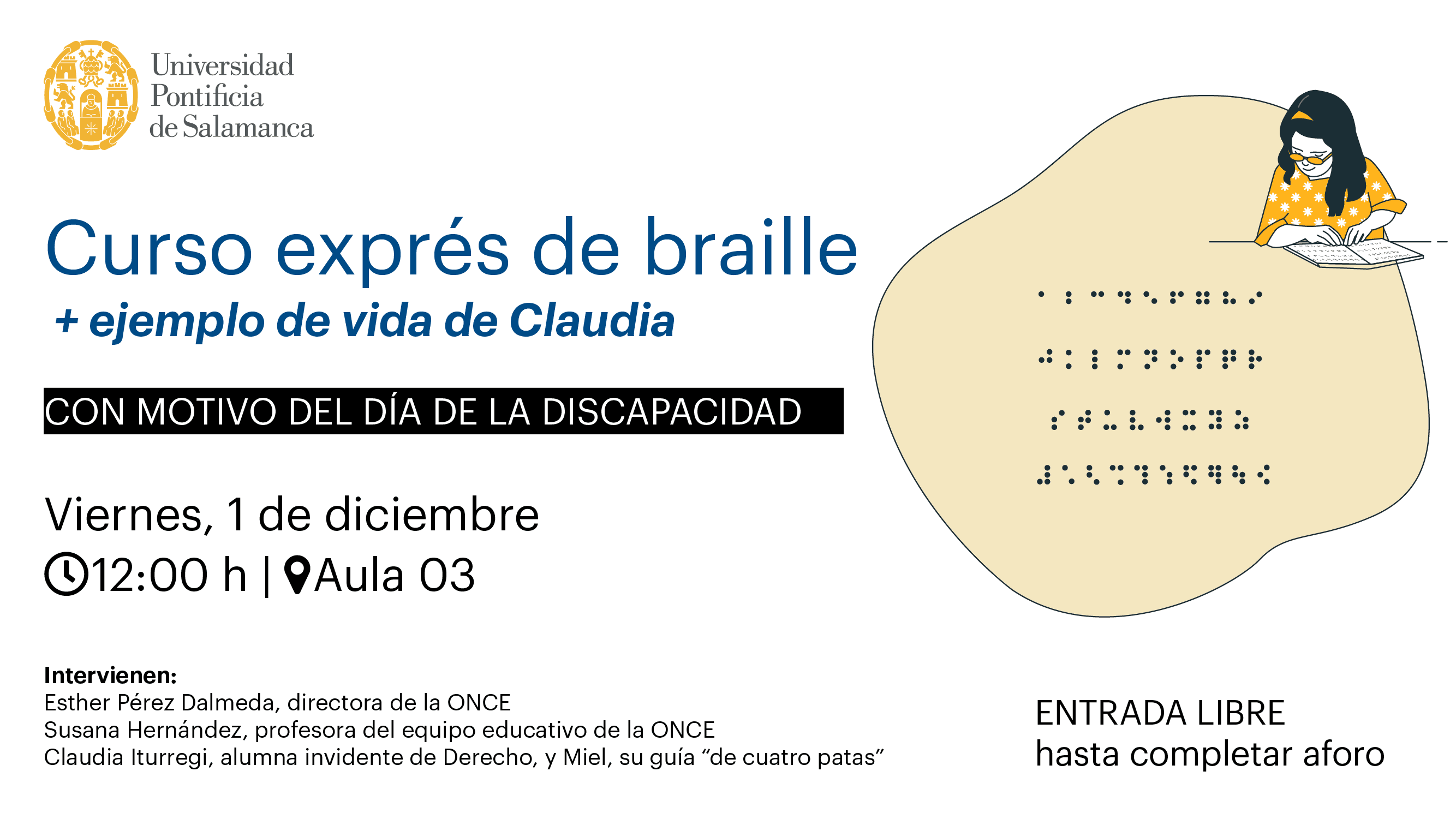 Curso Express de Braille UPSA