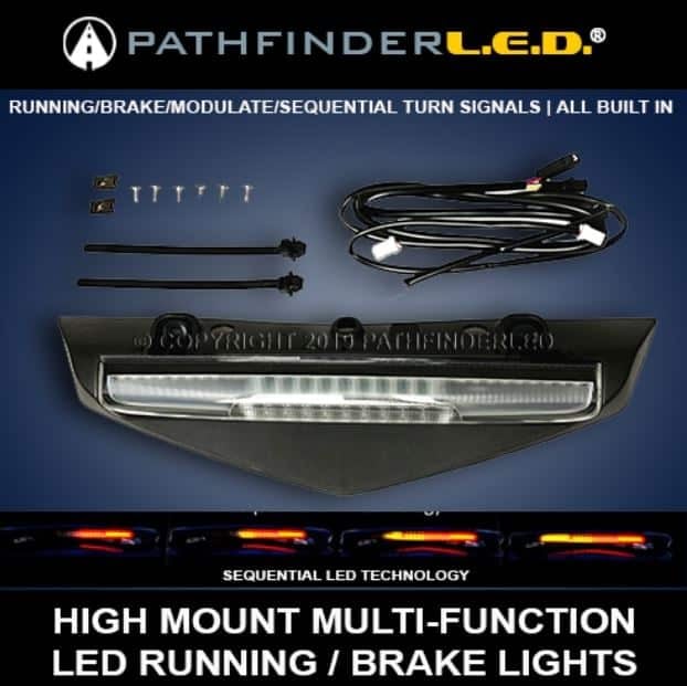 GL1800 HIGH MOUNT SEQUENTIAL LED BRAKE RUNNING LIGHTS (20182020