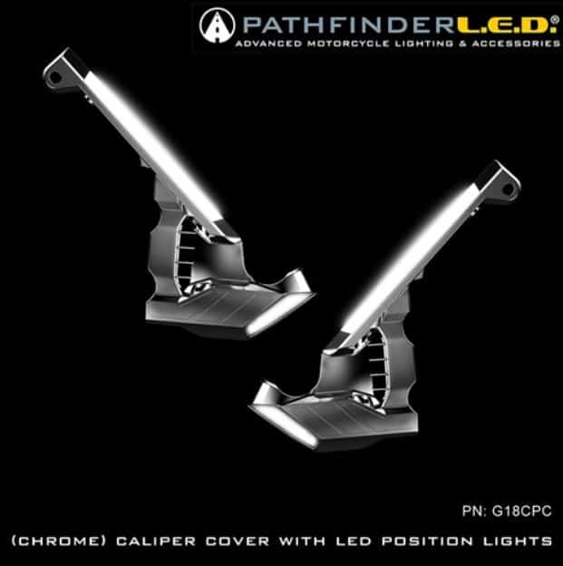 GL1800 CALIPER COVERS W/LED POSITION LIGHTS (2018+) AdMore Lighting Inc.