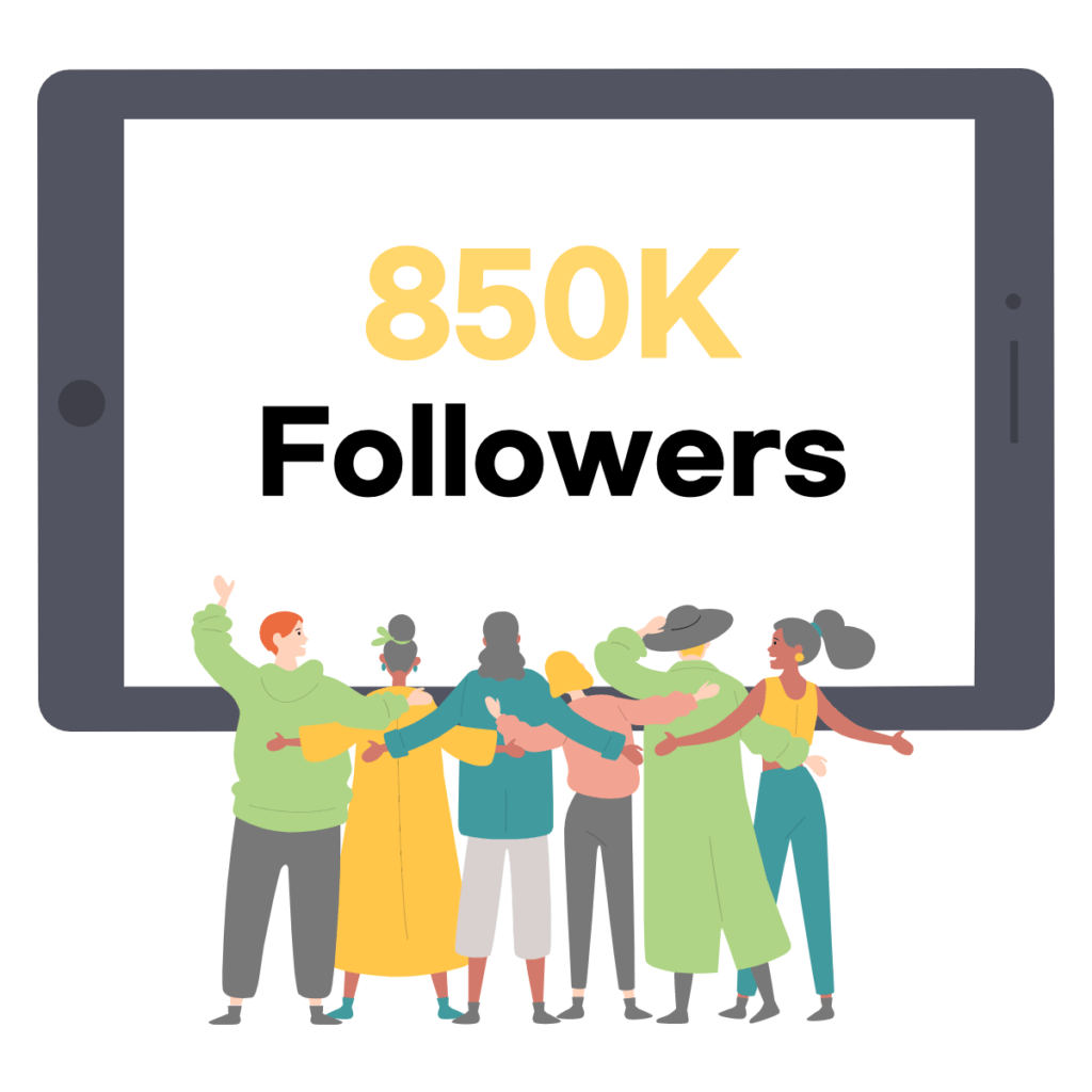 Instagram Influencers \ Followers 850,000> Admtmax