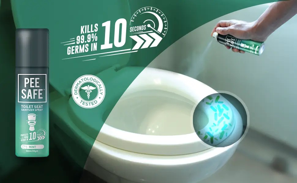 Pee Safe Toilet Seat Sanitizer Spray Buy Pee Safe Toilet Seat