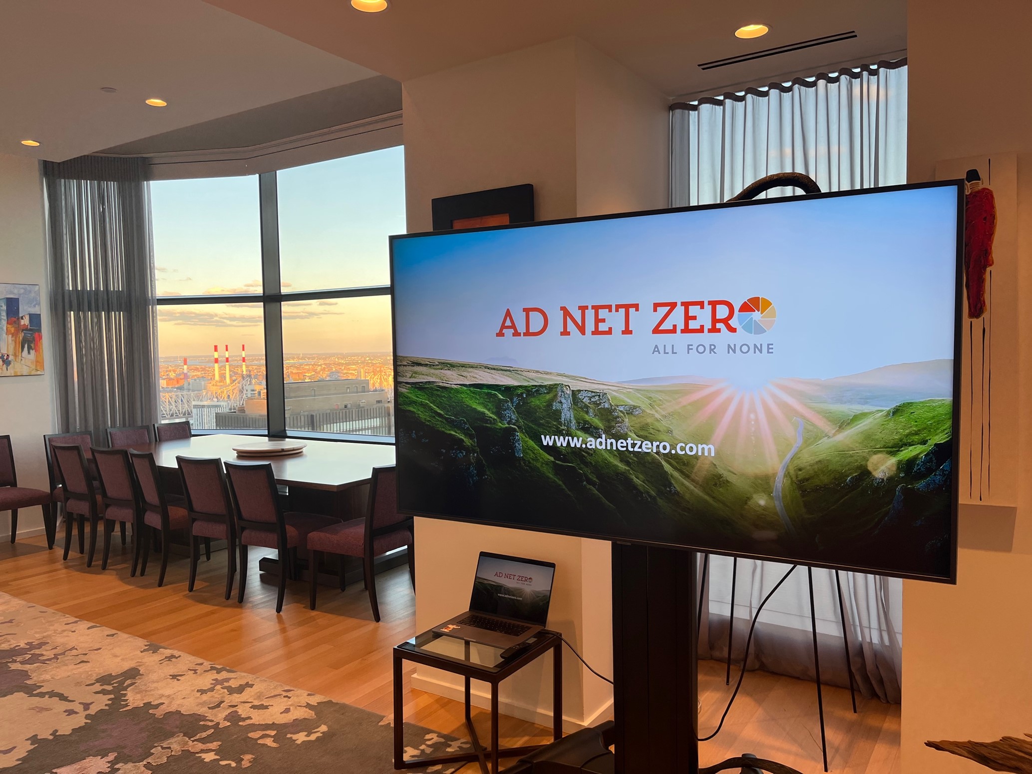 Ad Net Zero Hosts Reception for US Adland’s Leaders at The British