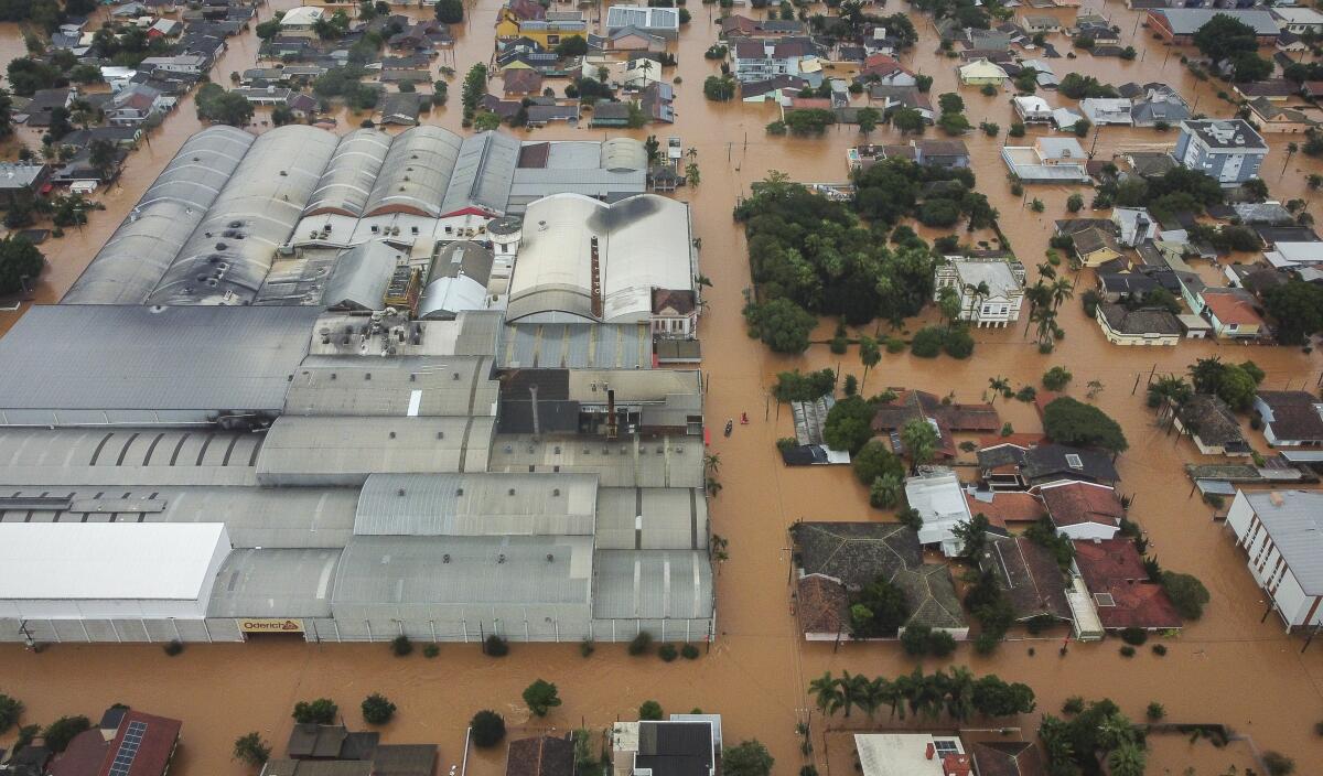 Las pérdidas por las inundaciones en el sur de Brasil superan los 3.600