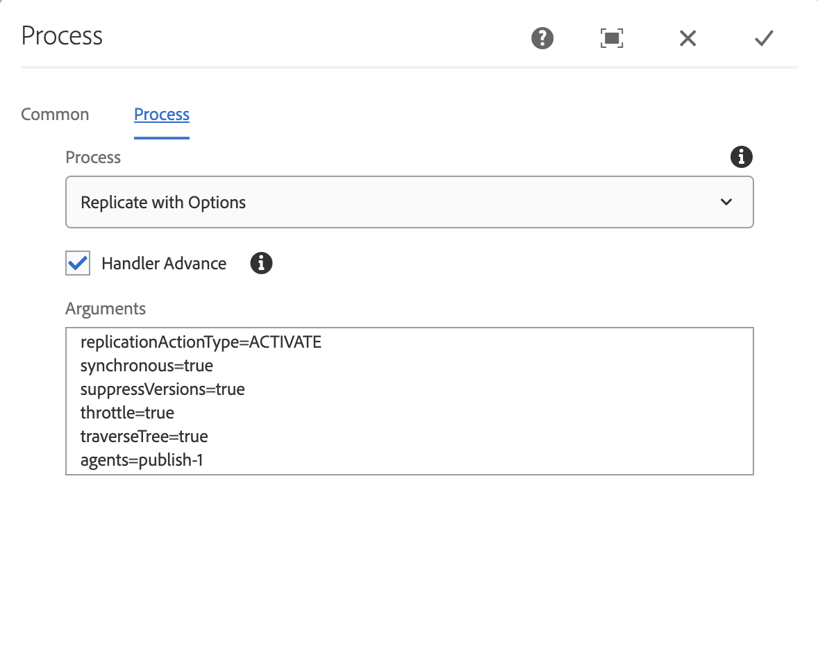 Content Traversing Replicate with Options AEM Tutorials for Beginners