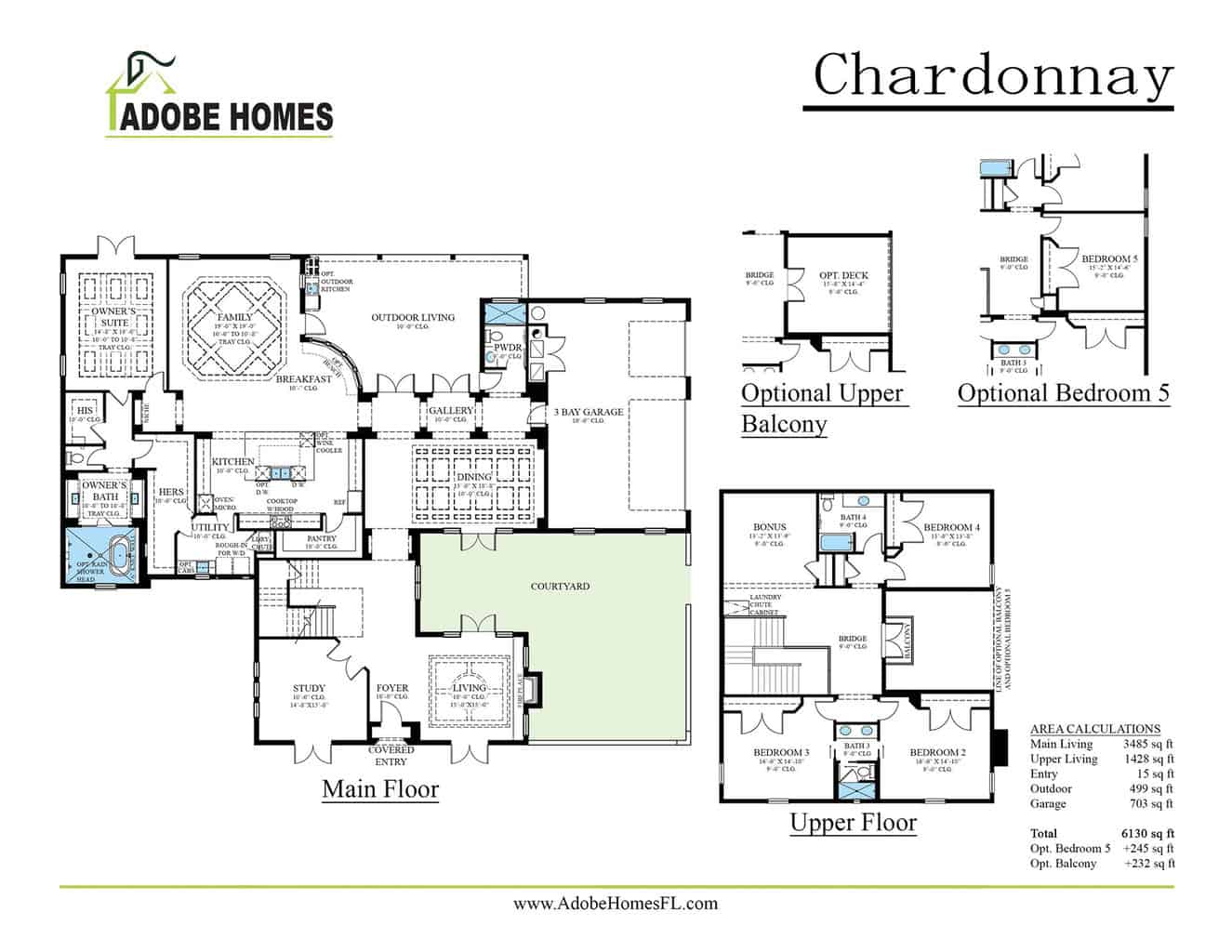Adobe Homes Florida The Chardonnay