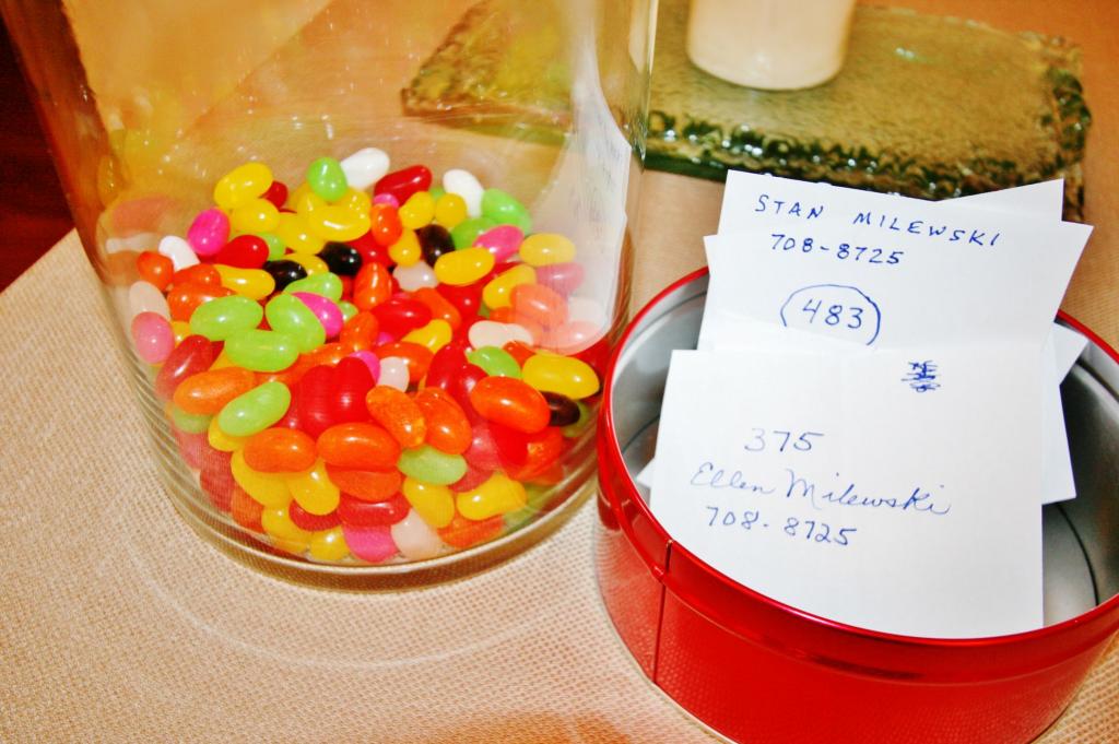 Spring Fling Party Plus The Jelly Bean Count Winner!