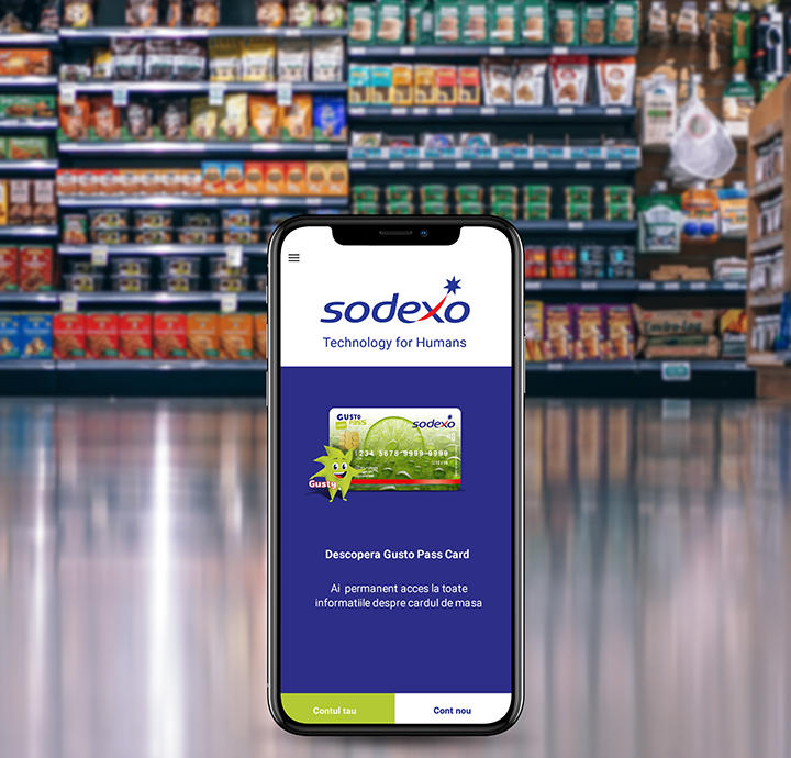 Sodexo Card Mobile App Development Agency iOS and Android development