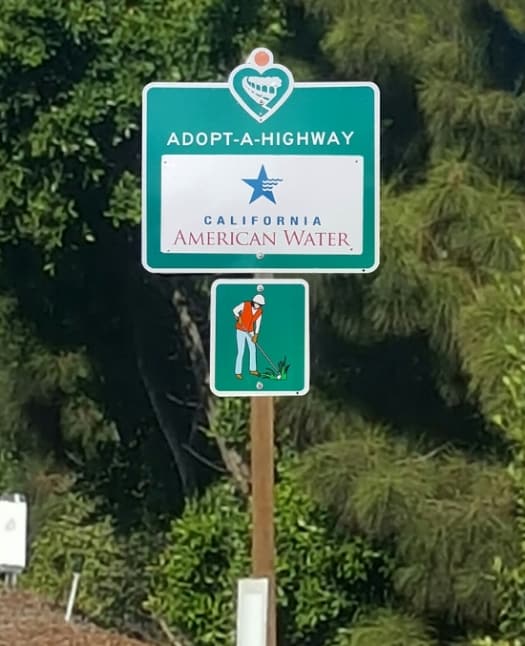 California American Water Adopt A Highway