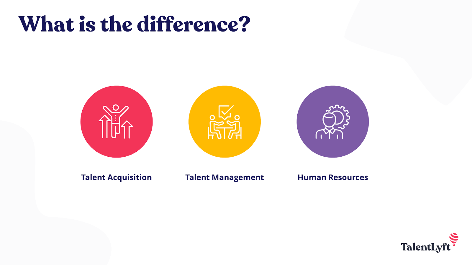 Talent Acquisition vs Talent Management vs HR