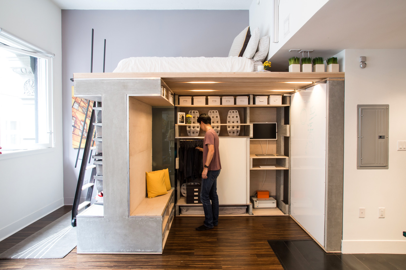 MultiFunctional Loft With Even More to Offer Adorable Home