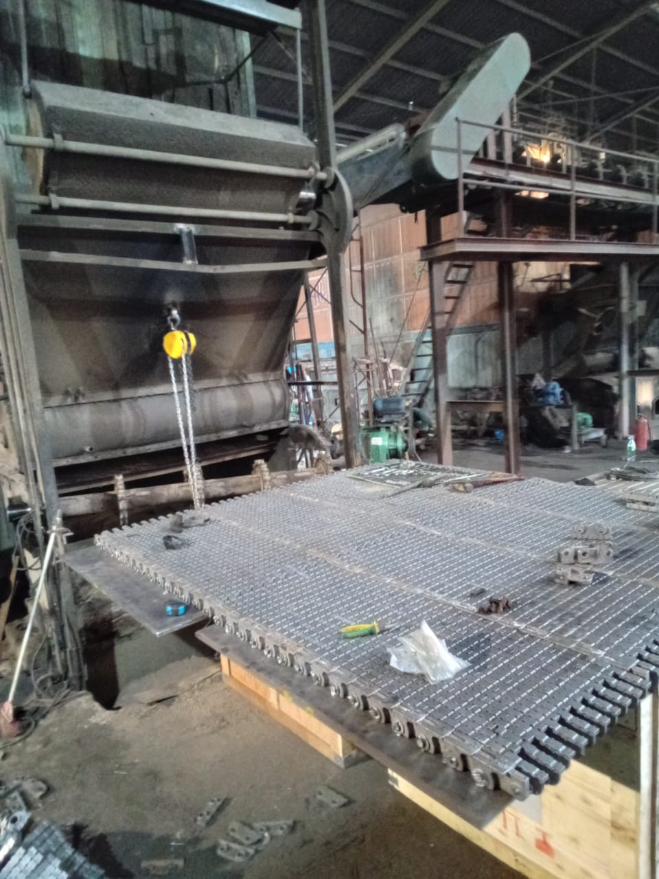 Jasa Overhaul Chain Grate Thermal Oil Heater Boiler PT Anugerah Dwi