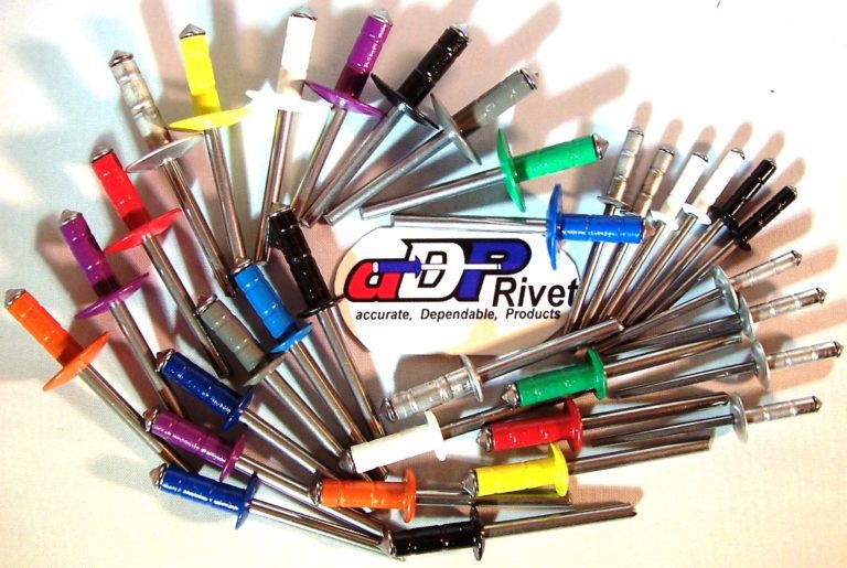 Race Car Rivets 3/16 ABS6266 Gray small head ultimate multigrip