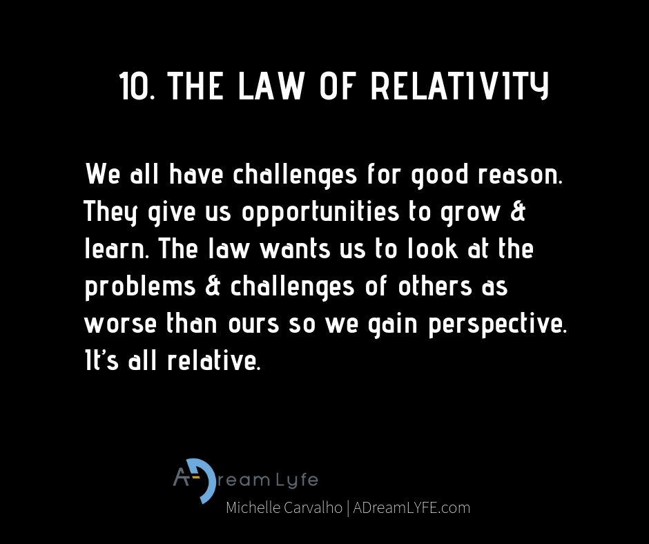 Learn Life Magic. Apply these 14 Laws of the Universe A Dream LYFE