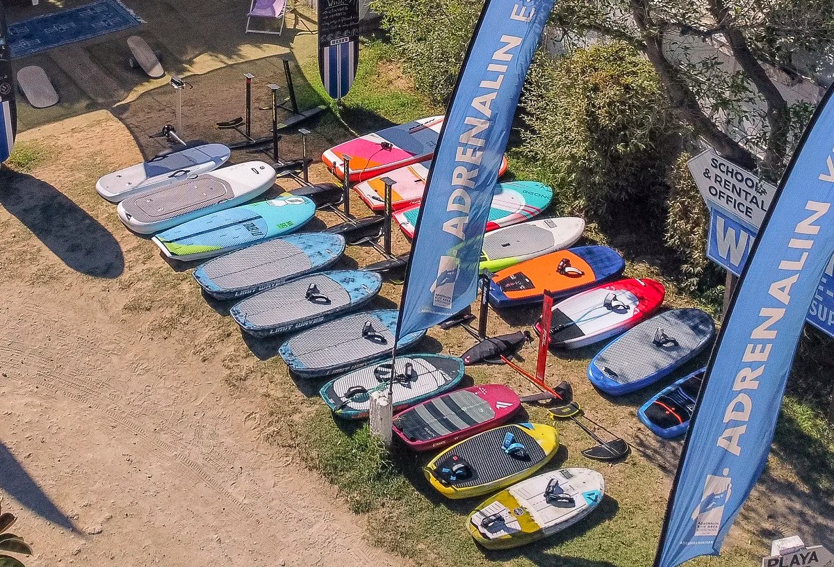 Where to rent foil boards in Tarifa Adrenalin Kite Area