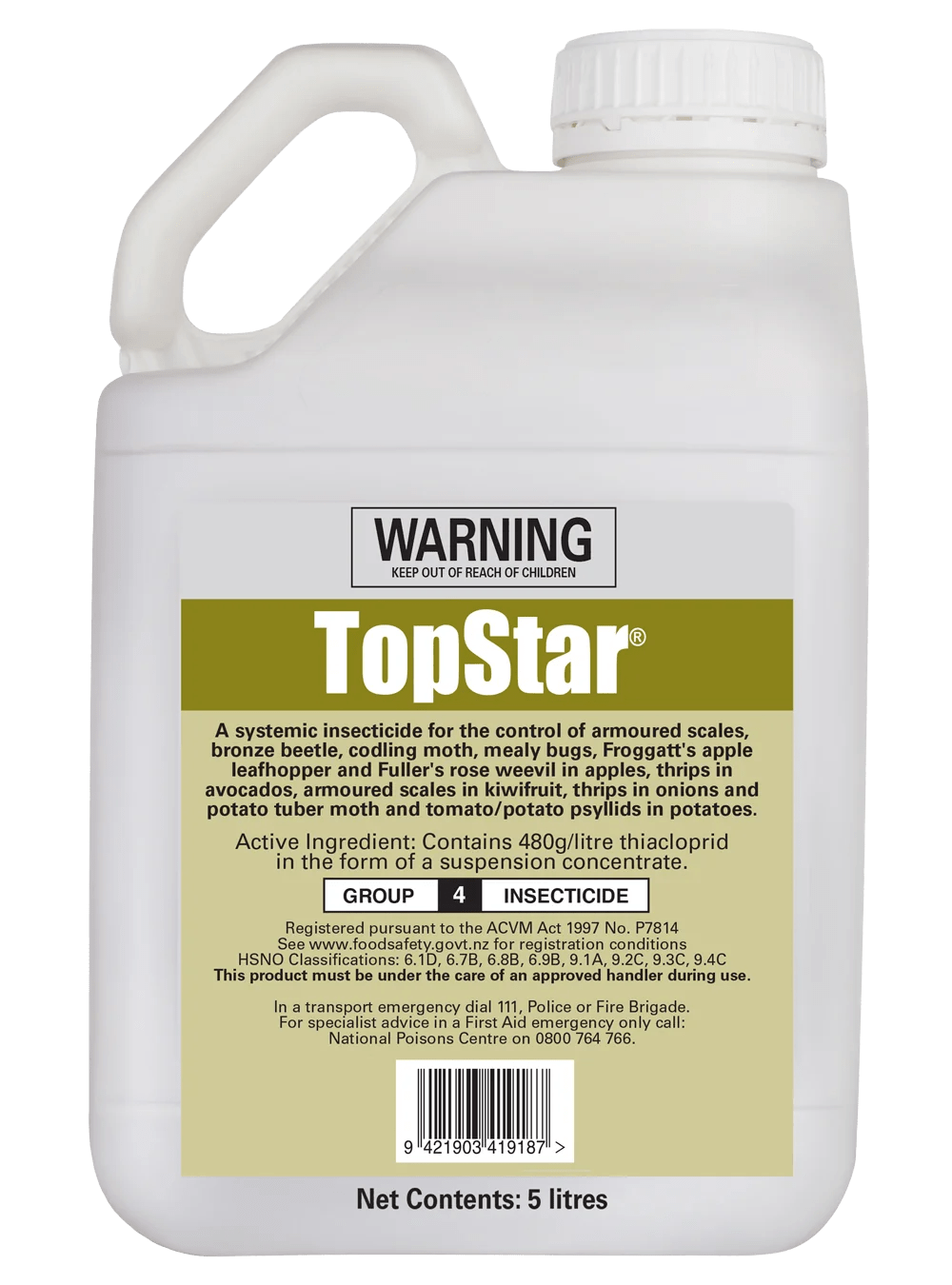 TopStar® Insecticides Adria Crop Protection Solution NZ