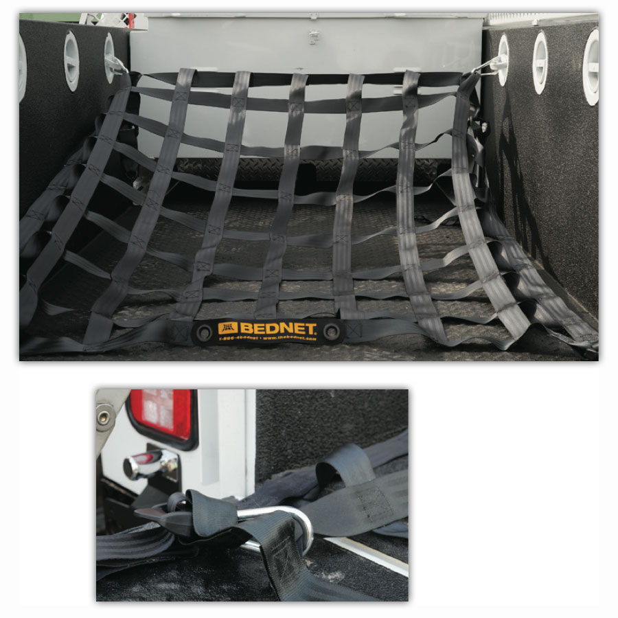 Work Utility Truck Safety Net by Cargo Control