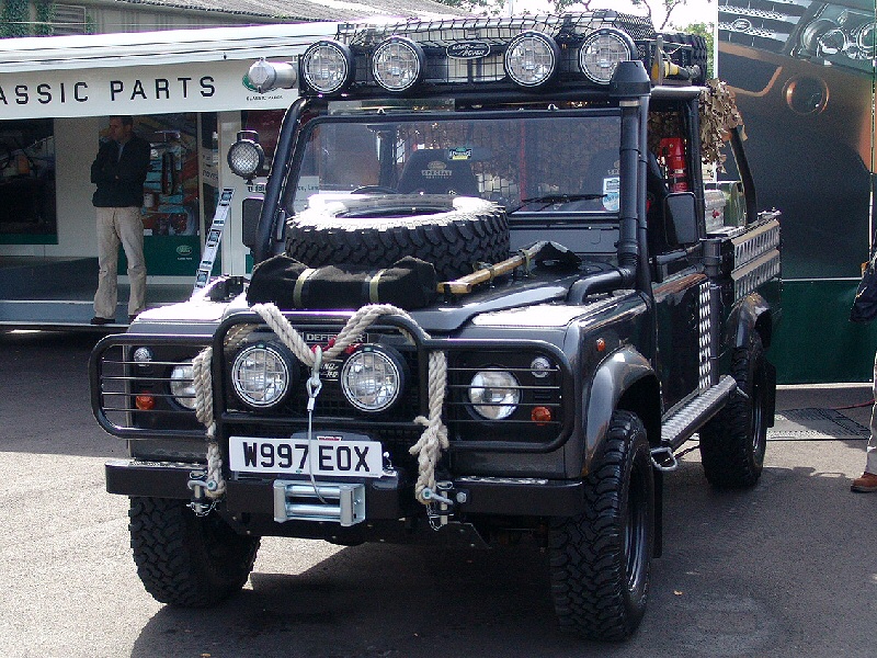 Adrian's Tomcat 100" Lara Croft Tomb Raider Land Rover 2