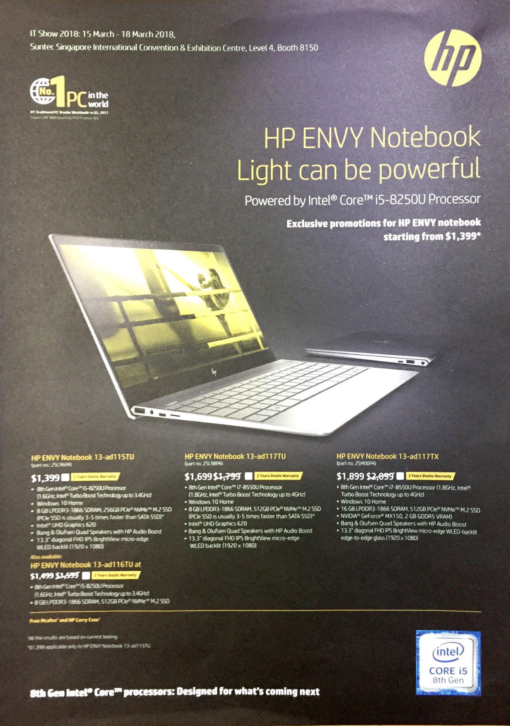 HP IT Show 2018 Brochure pg 1 Adrian Video Image