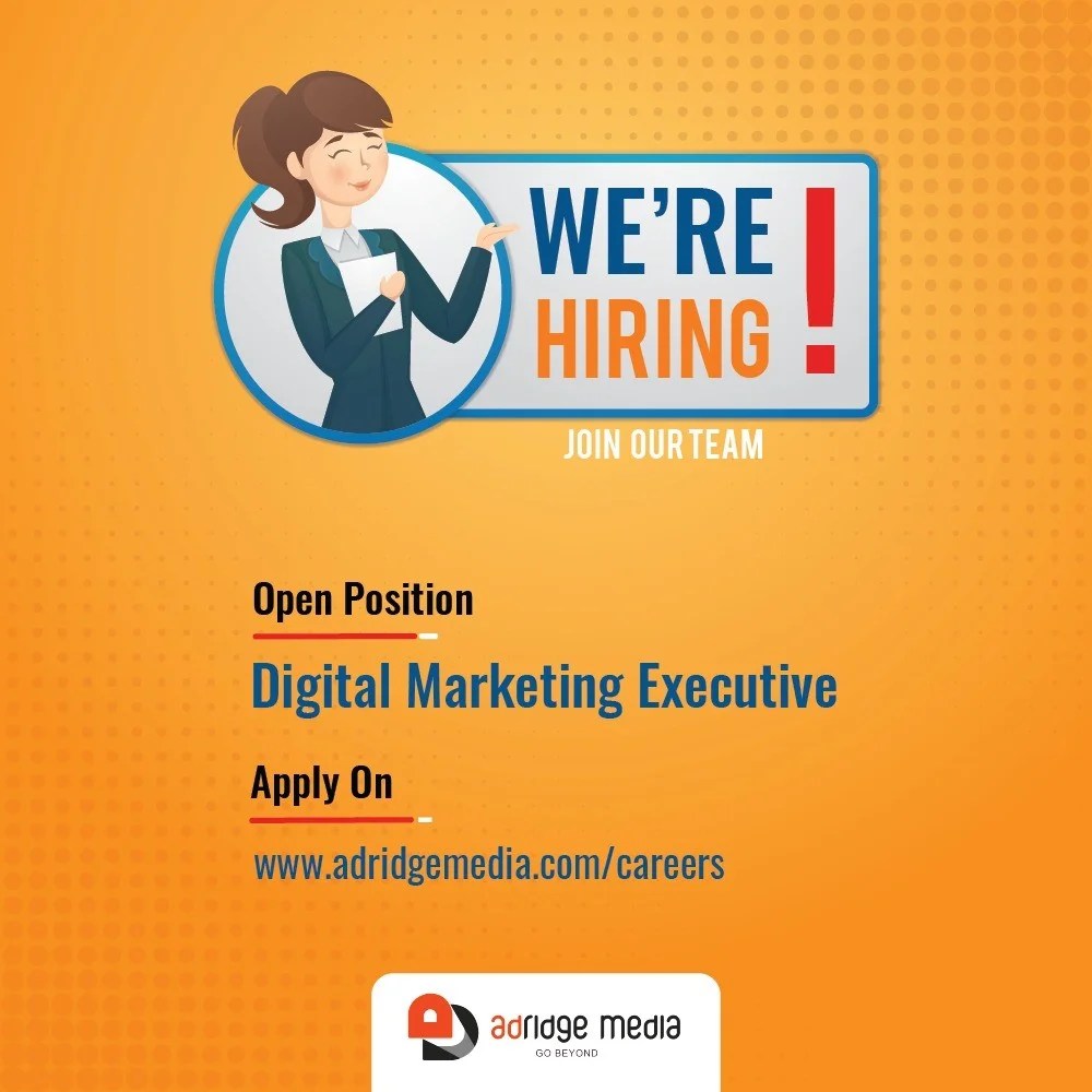 Digital Marketing Executive Job in Trivandrum Adridge Media