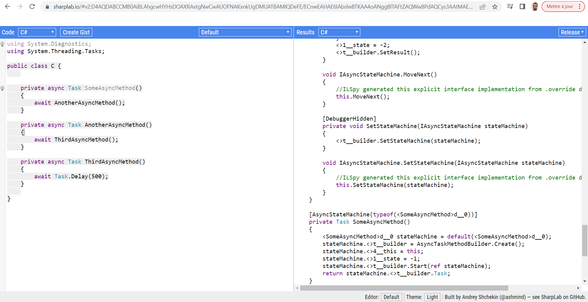 Overview of Async and Await in C