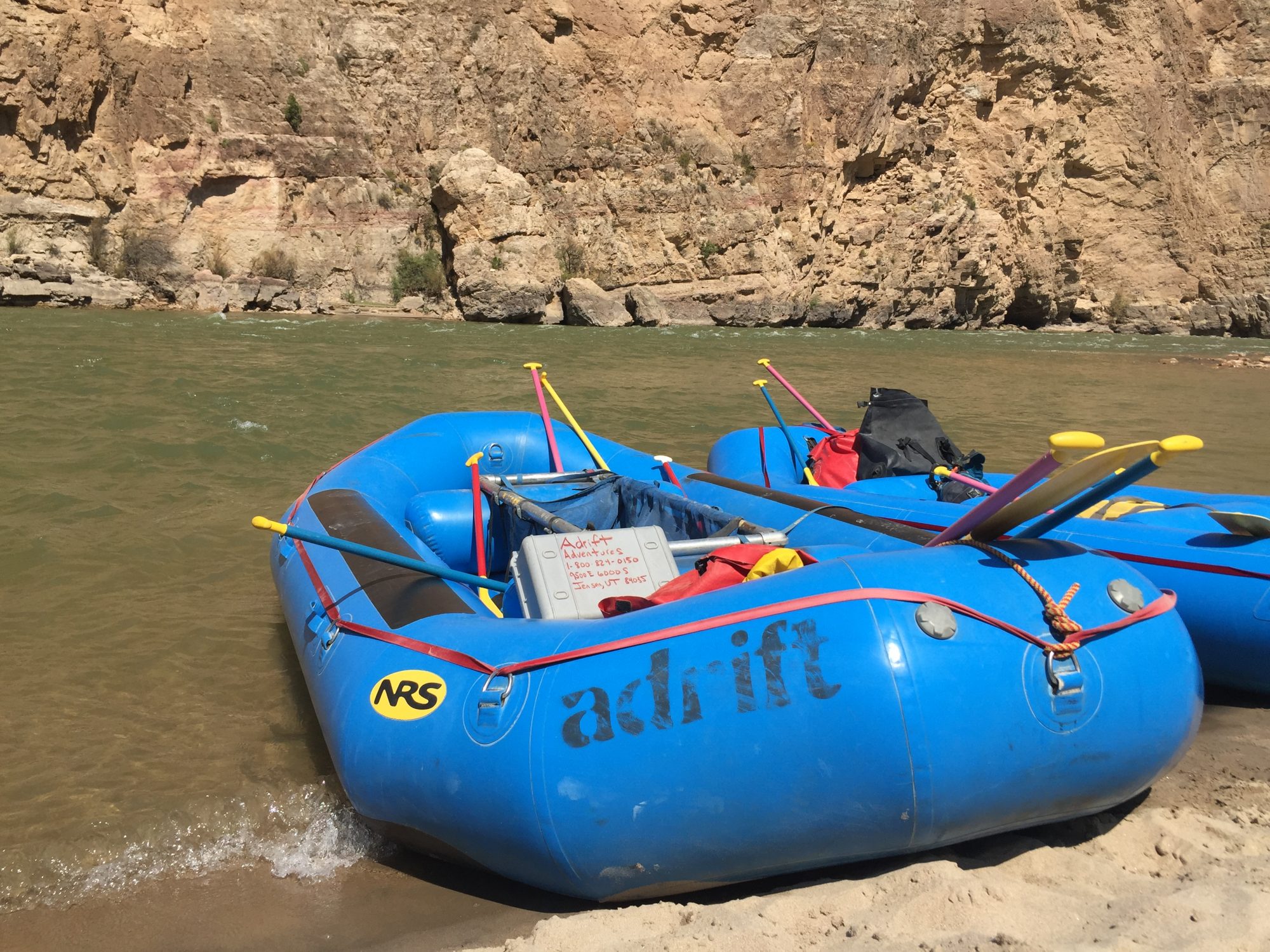 Green River Rafting Daily Adrift Dinosaur Utah Colorado Rafting
