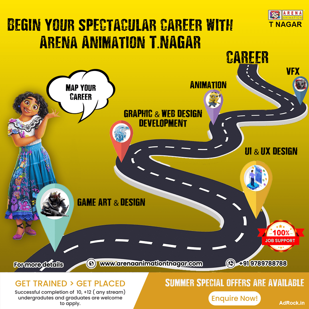HighEnd Carrier course for Animation, gaming, VFX, and with 100 job support